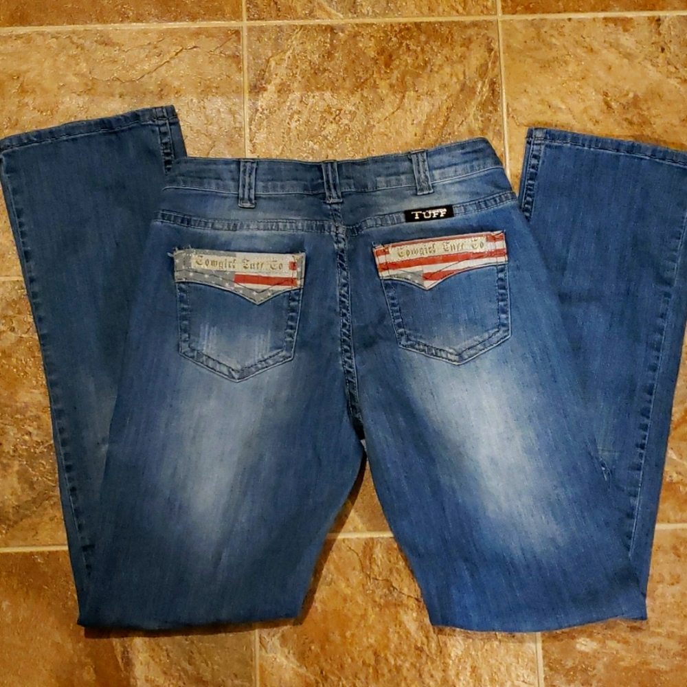 Cowgirl Tuff Patriotic jeans Sz. 30